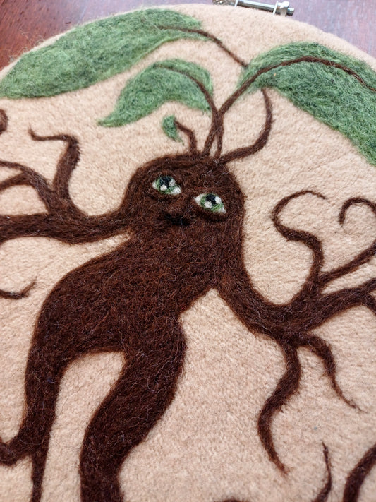 Mandrake Root - Wall Hanging Original Art