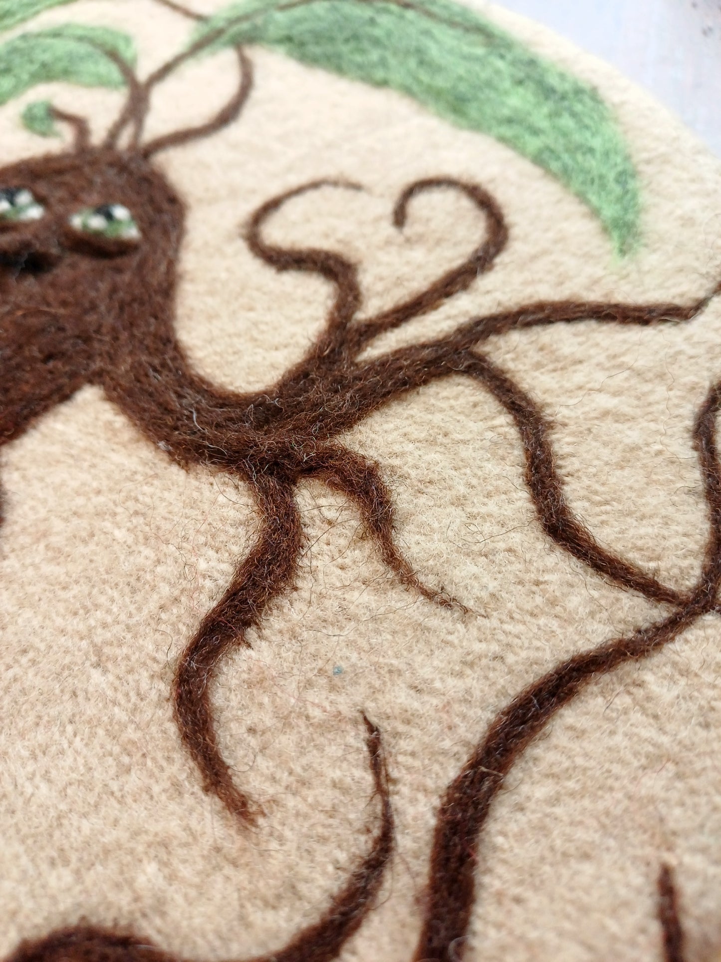 Mandrake Root - Wall Hanging Original Art