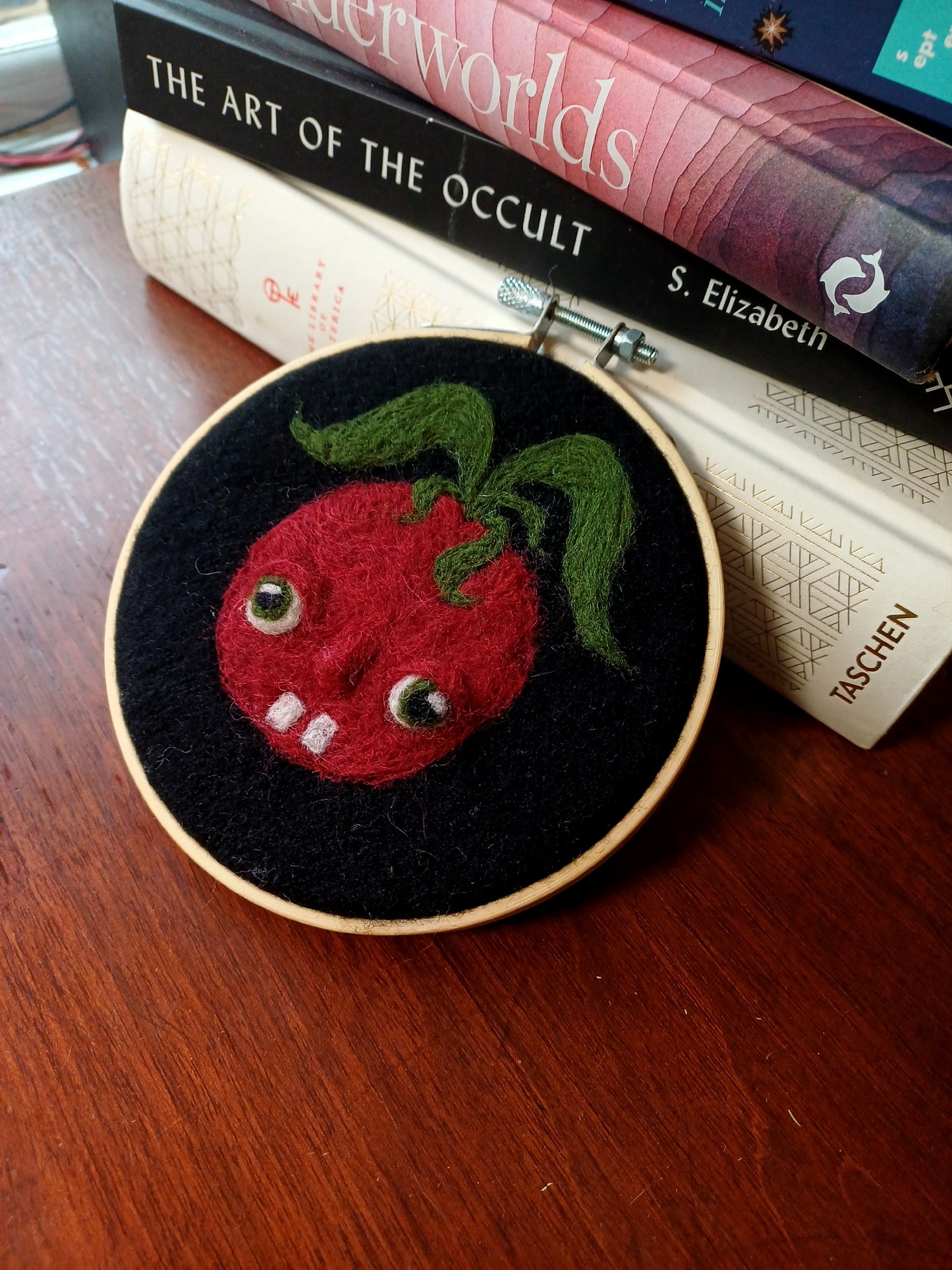 Dumb Tomato - Wall Hanging Original Art