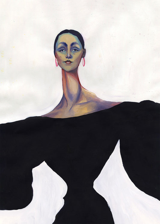 Elegant Woman // Artwork Print