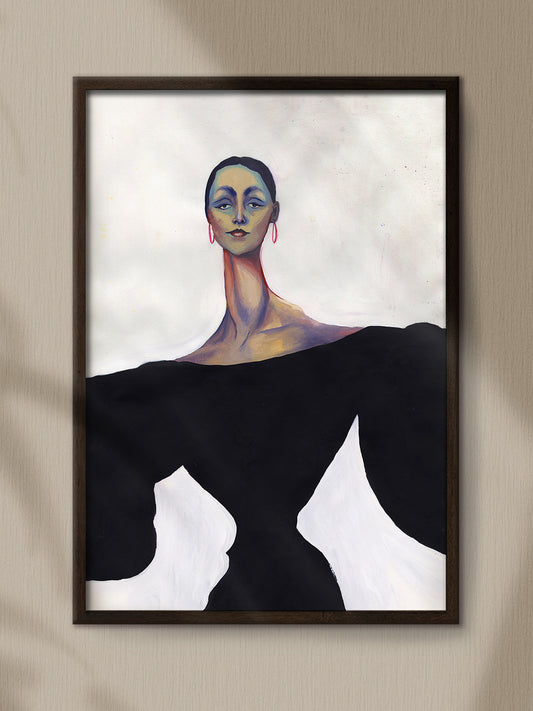 Elegant Woman // Artwork Print