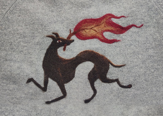 Fire Hound // Postcard