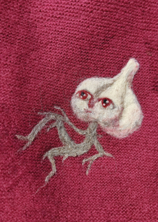 Garlic Guy // Postcard