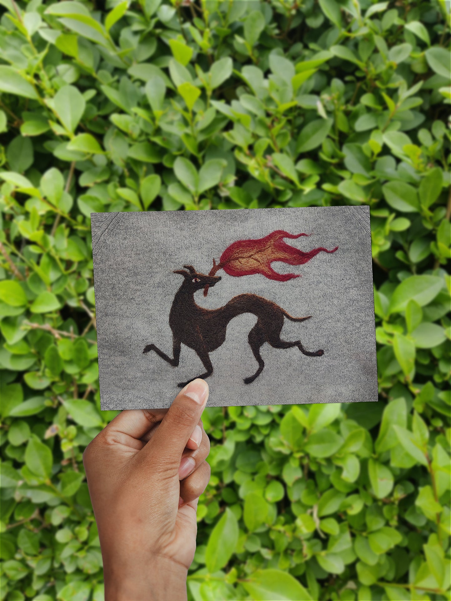 Fire Hound // Postcard