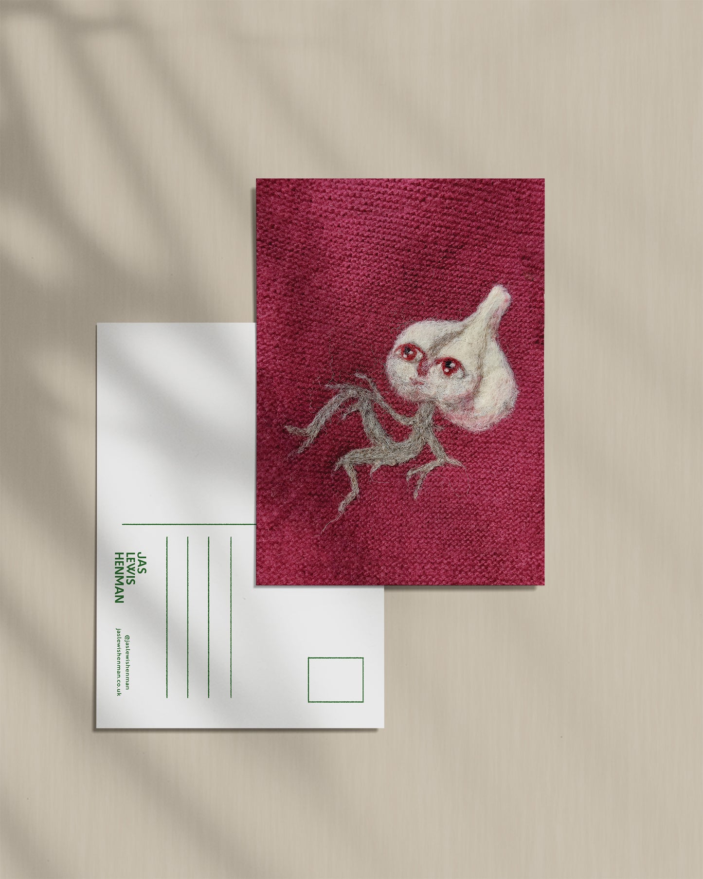 Garlic Guy // Postcard