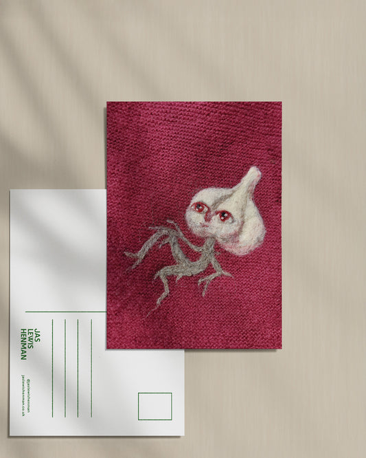 Garlic Guy // Postcard