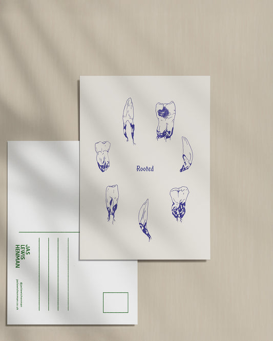 Rooted Teeth // Postcard