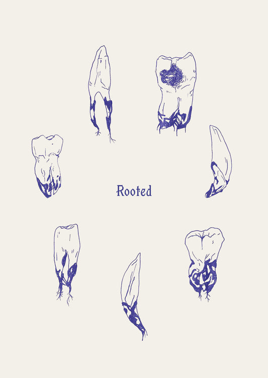 Rooted Teeth // Postcard