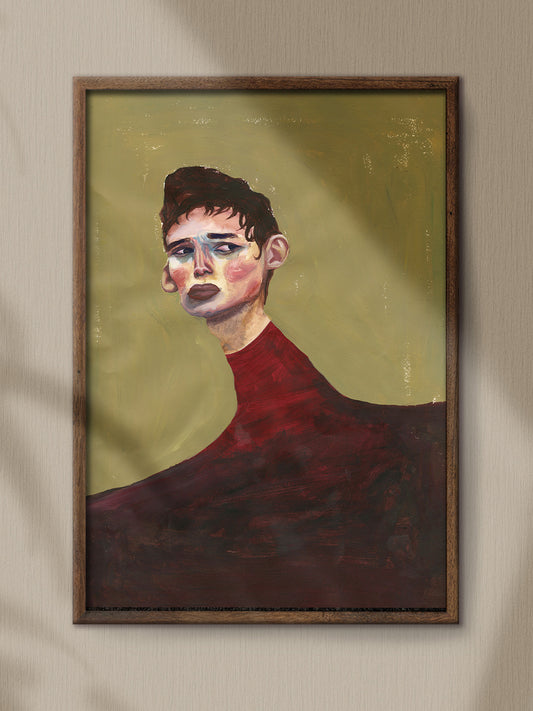 Green Man // Artwork Print