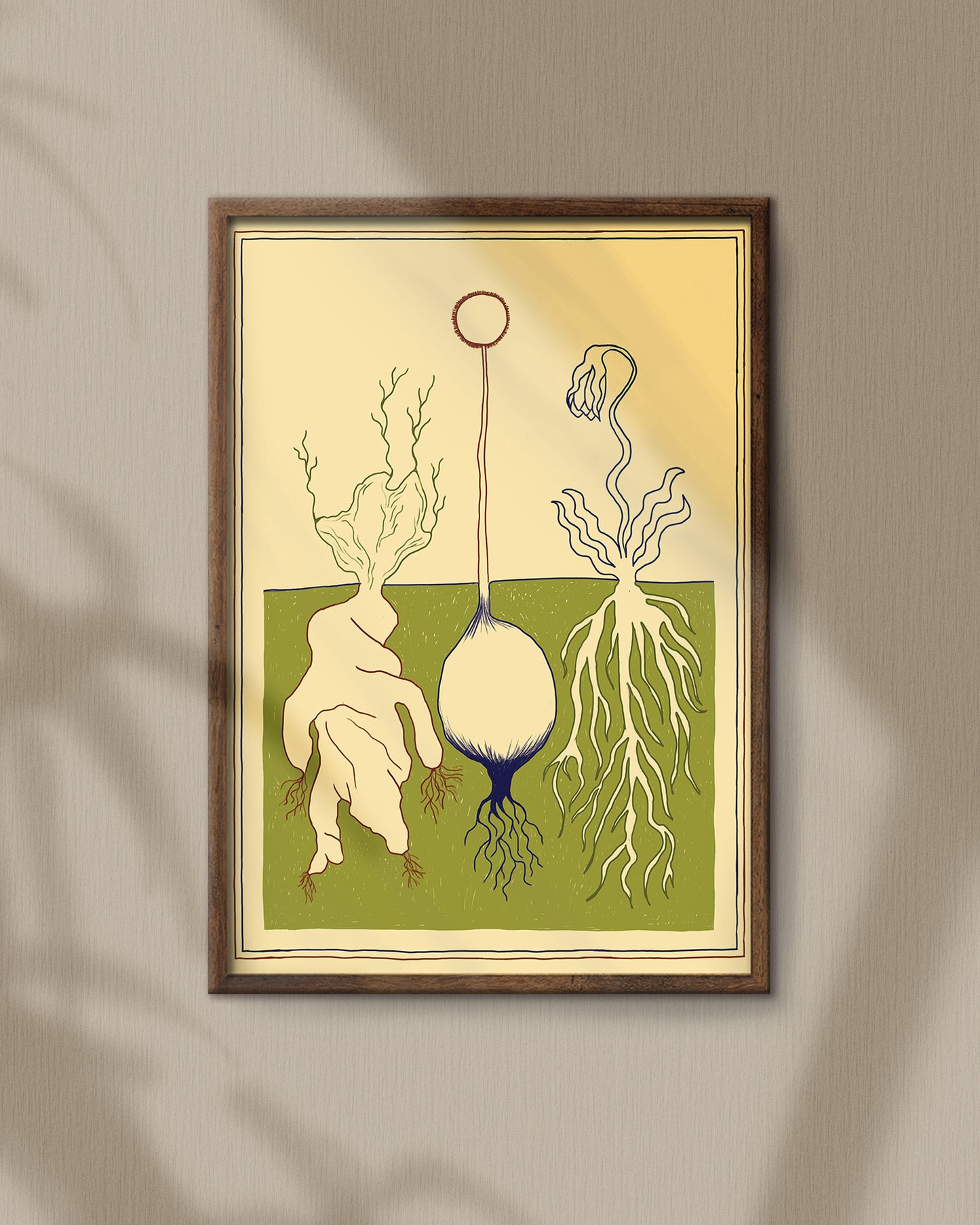 Root Vegetables // Artwork print