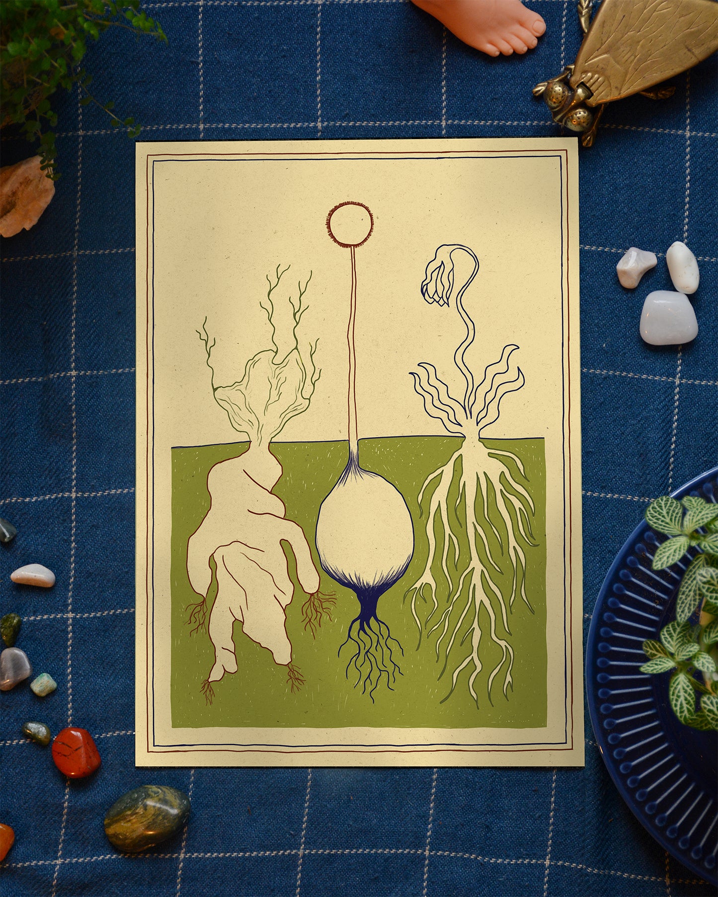 Root Vegetables // Artwork print