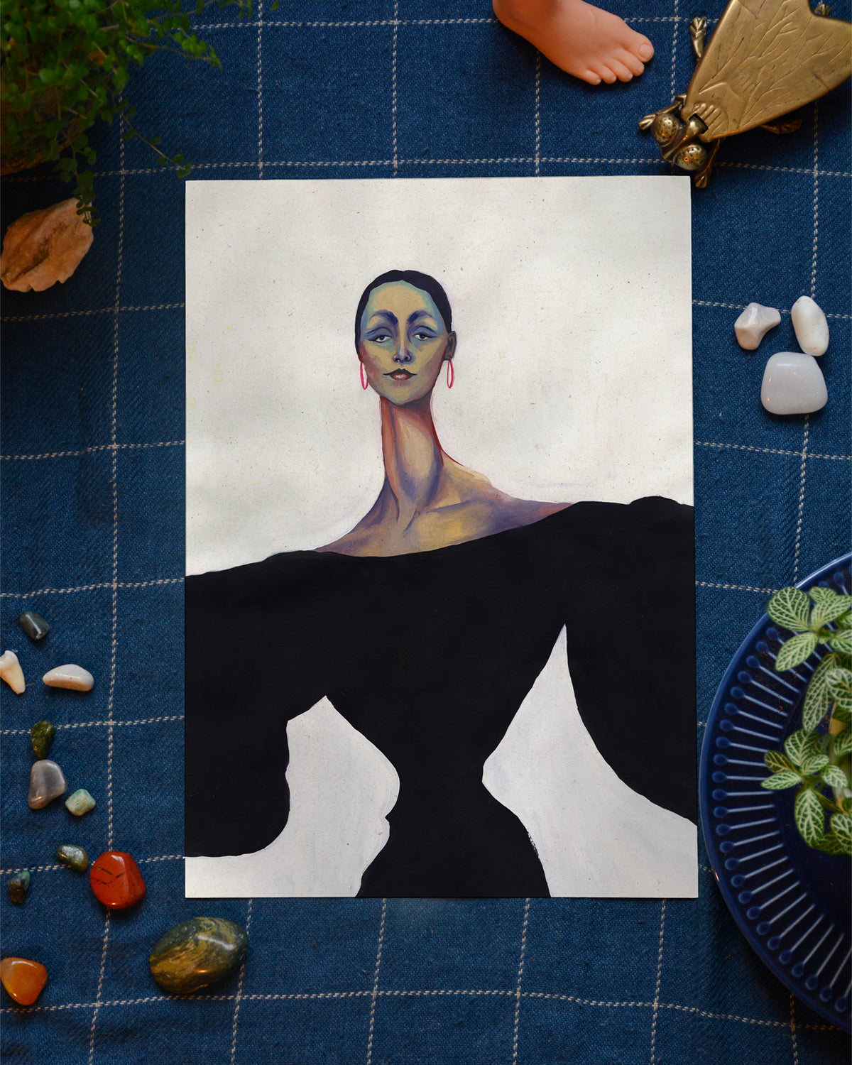 Elegant Woman // Artwork Print