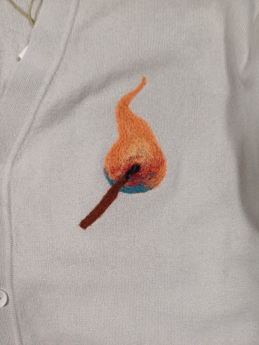 Matchstick Cotton Cardigan