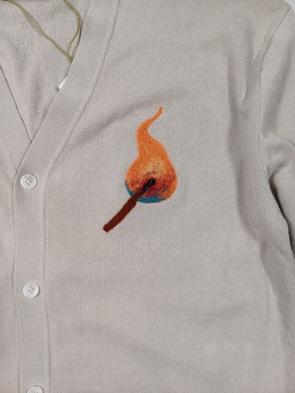 Matchstick Cotton Cardigan