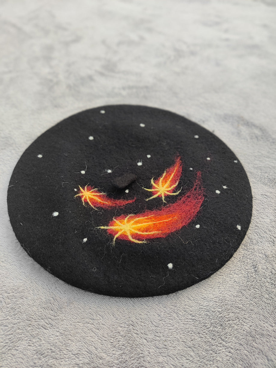 Three Comets Beret