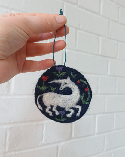 *PREORDER* Medieval Unicorn Festive Decoration