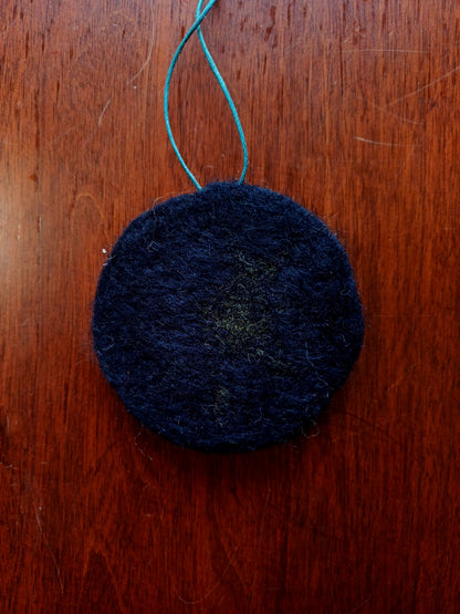 Sun on Blue Hanging Decoration