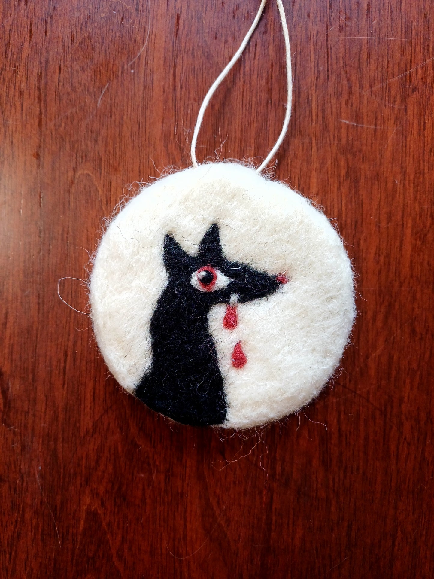 Hungry Wolf Hanging Decoration