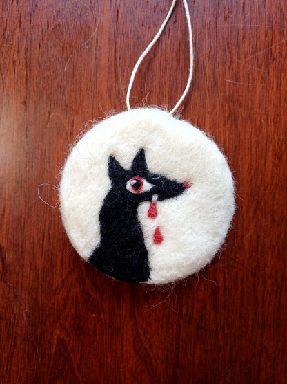 Hungry Wolf Hanging Decoration
