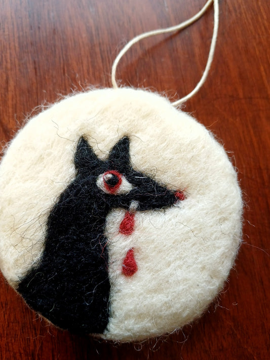Hungry Wolf Hanging Decoration