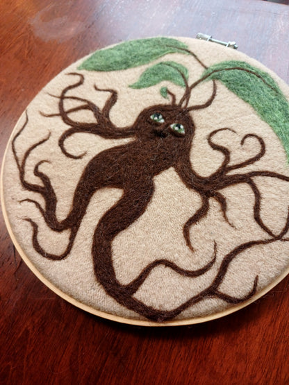 Mandrake Root - Wall Hanging Original Art