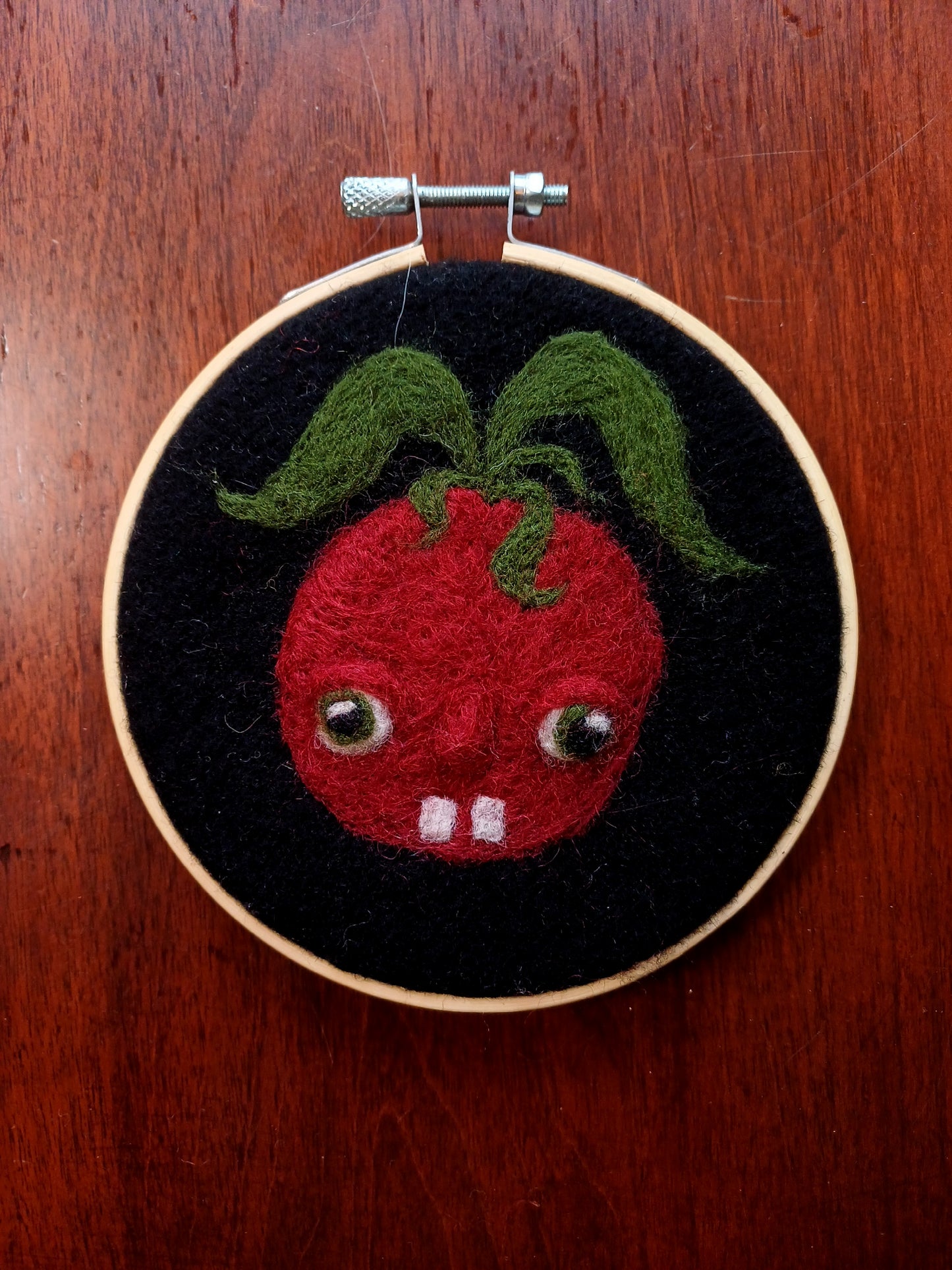 Dumb Tomato - Wall Hanging Original Art