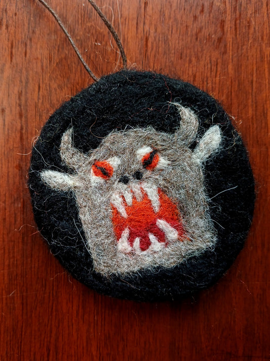 Beast on Black Hanging Decoration