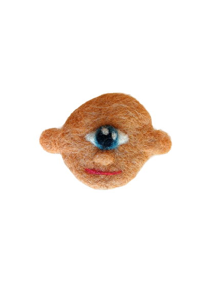 Face Brooch - Cyclops