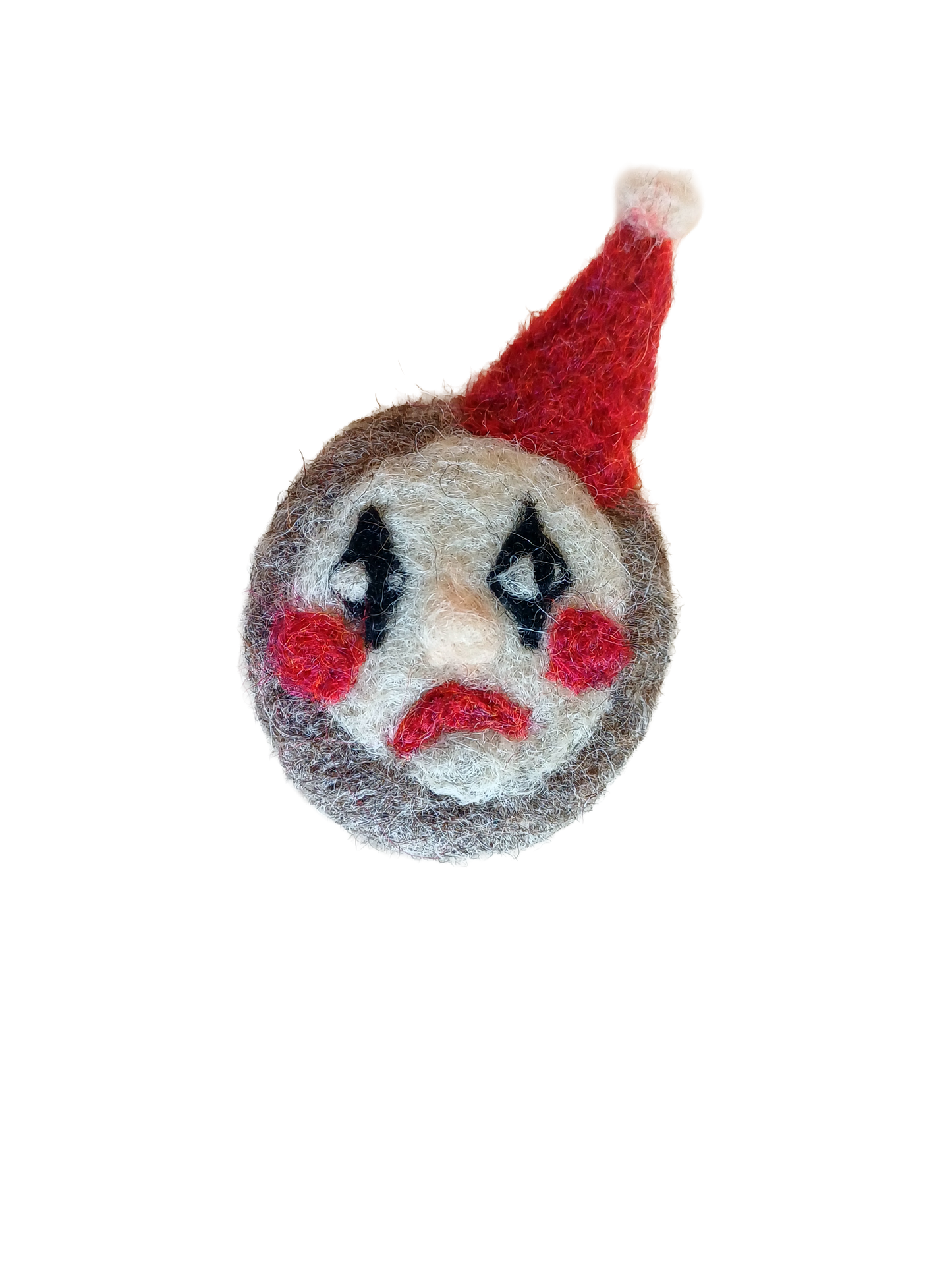 Sad Clown Brooch