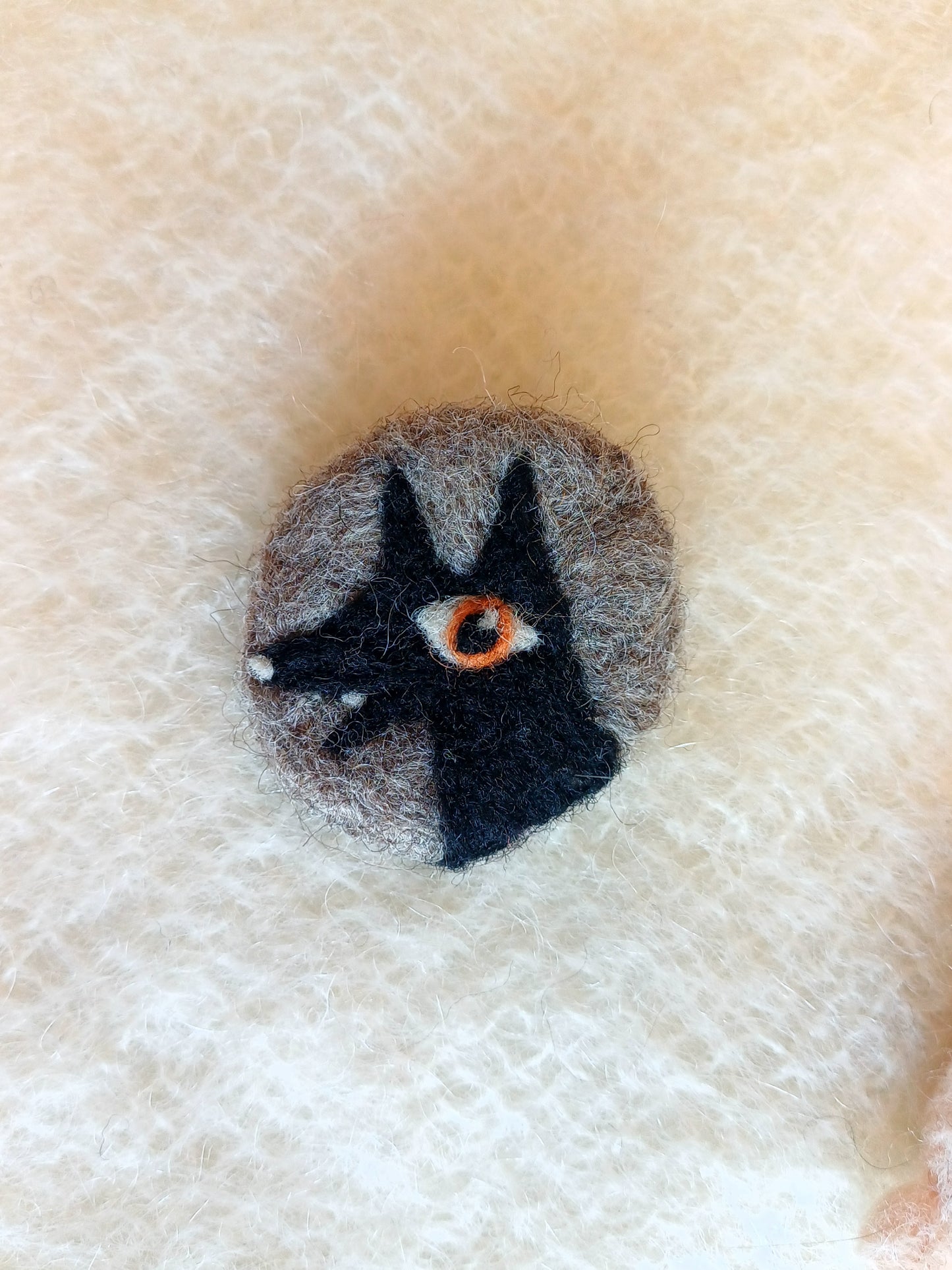 Black Shuck Brooch