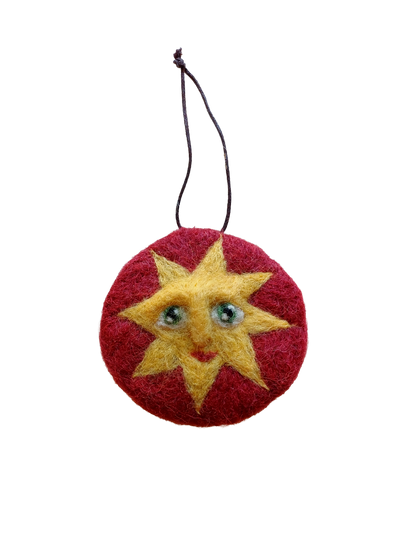 Sun Face Hanging Decoration