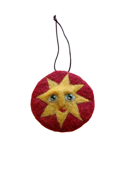 Sun Face Hanging Decoration