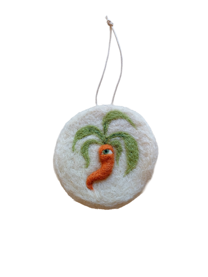 Medieval Vegetable Hanging Decoration - Carrot
