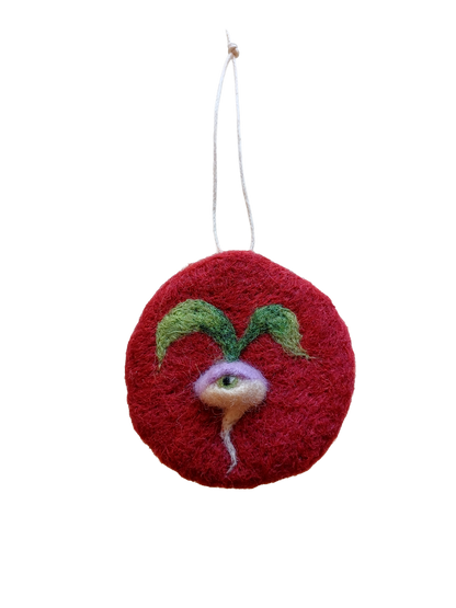 Medieval Vegetable Hanging Decoration - Turnip