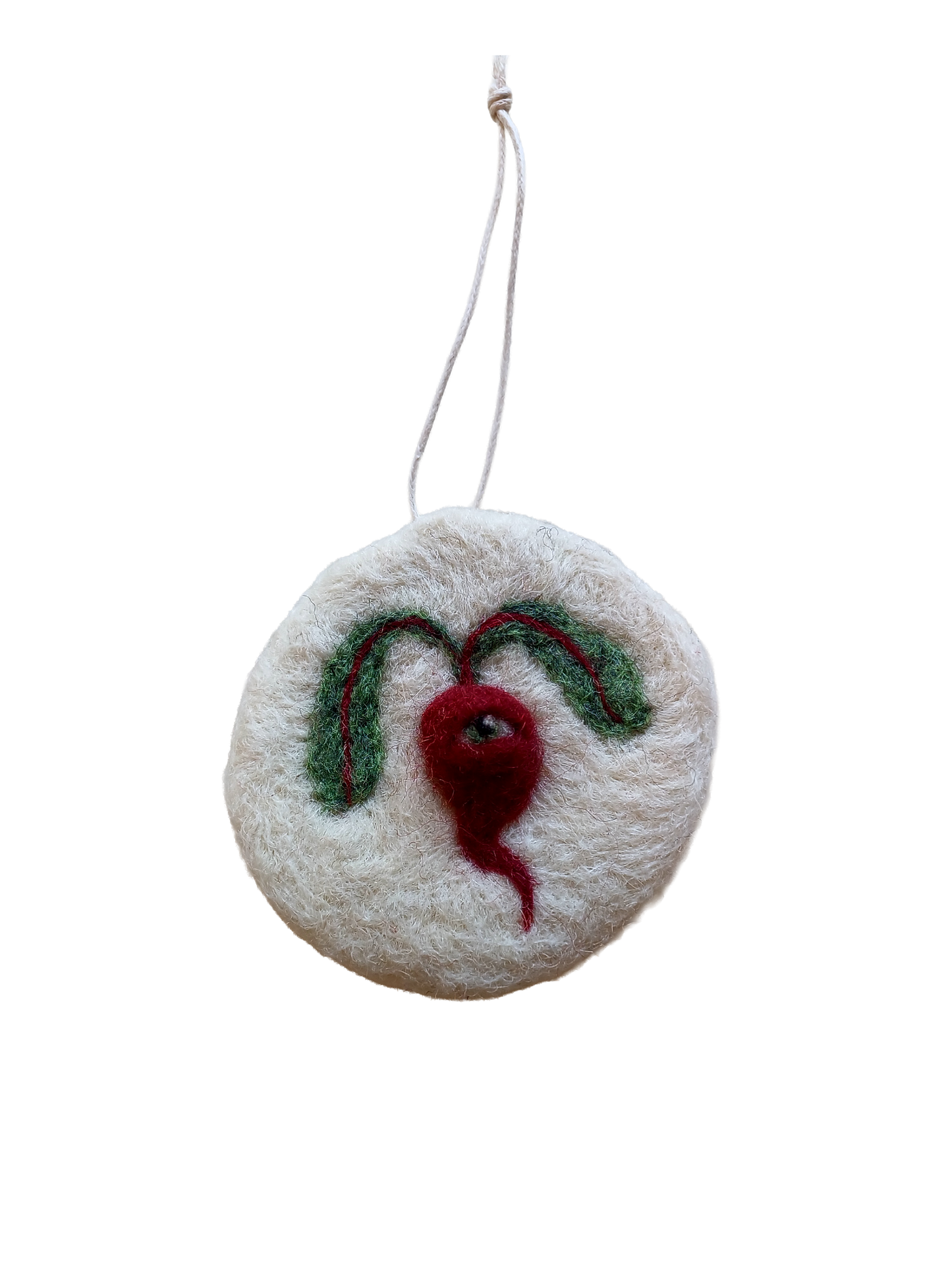 Medieval Vegetable Hanging Decoration - Beetroot