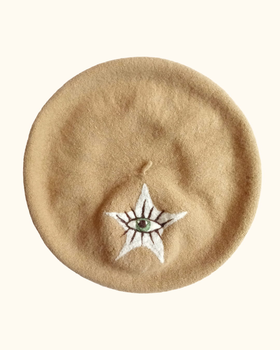 Wonky Star Eye Beret