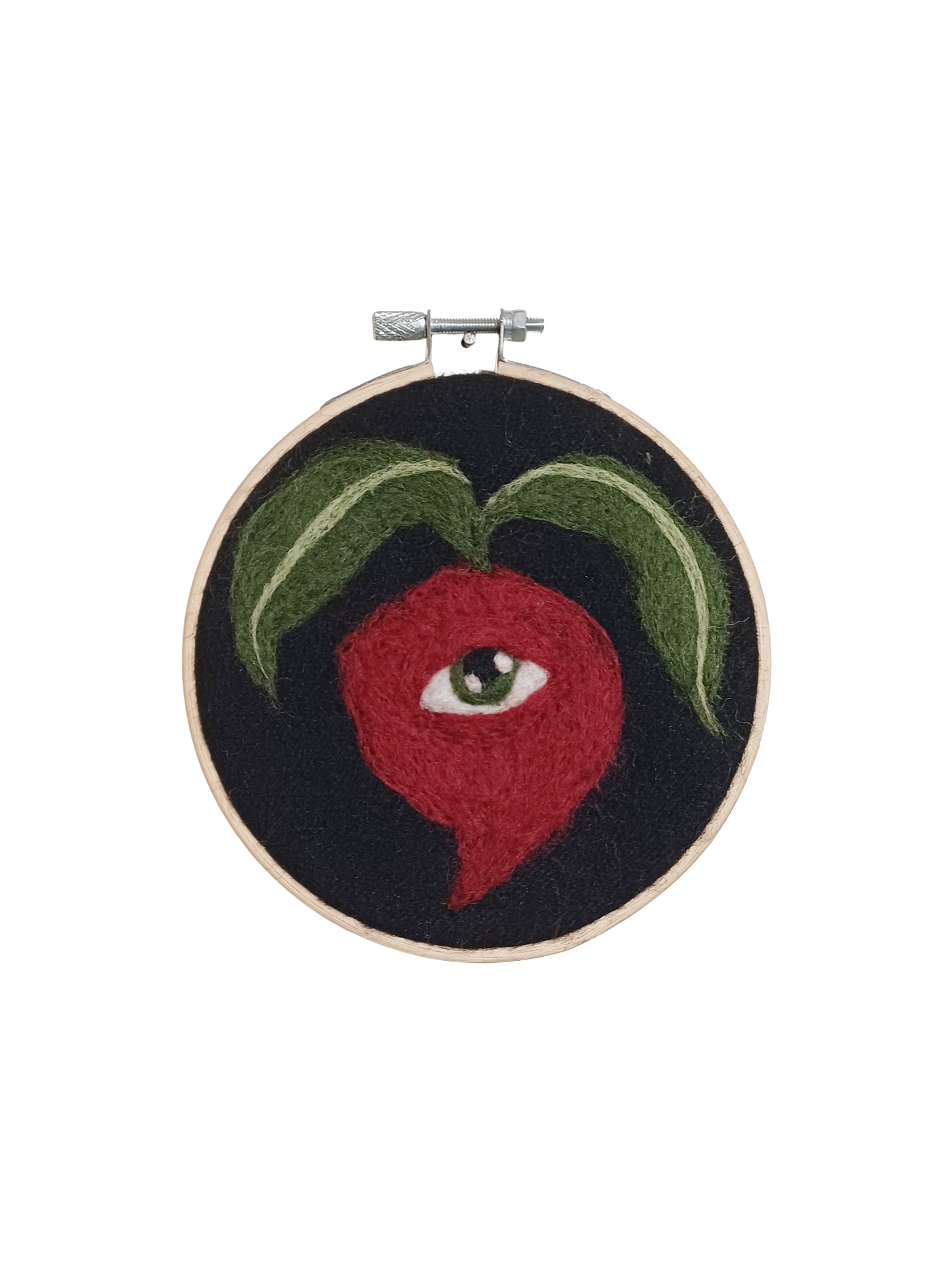 One eyed Radish - Wall Hanging Original Art