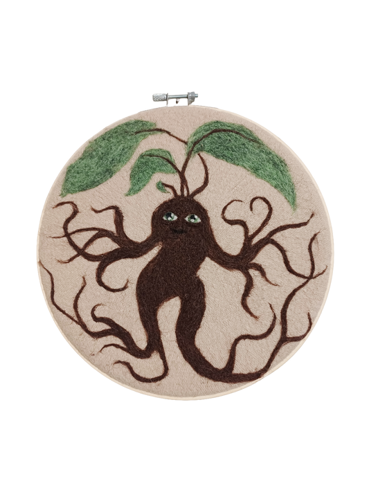Mandrake Root - Wall Hanging Original Art