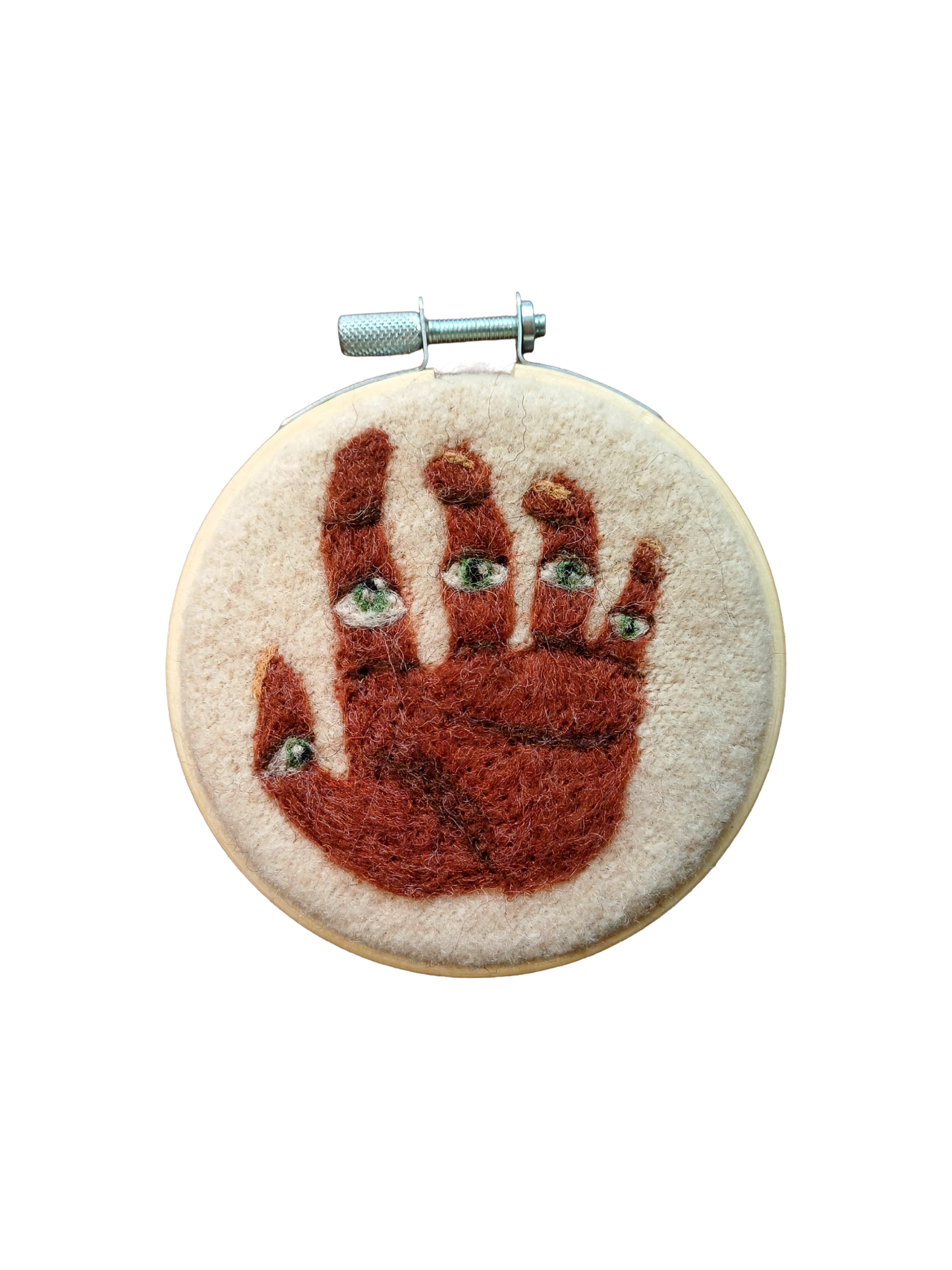 All Seeing Hand - Wall Hanging Original Art