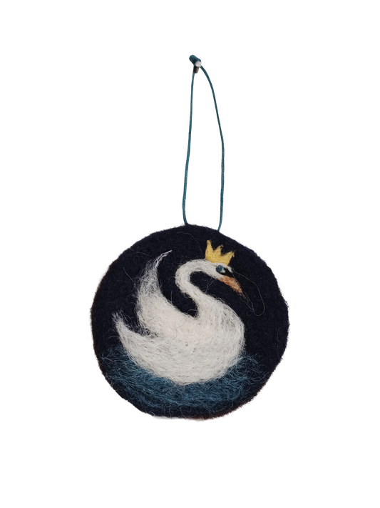 Swan Queen Festive Decoration