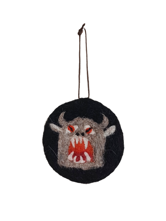 Beast on Black Hanging Decoration