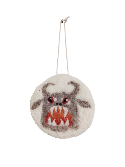 Beast on White Hanging Decoration