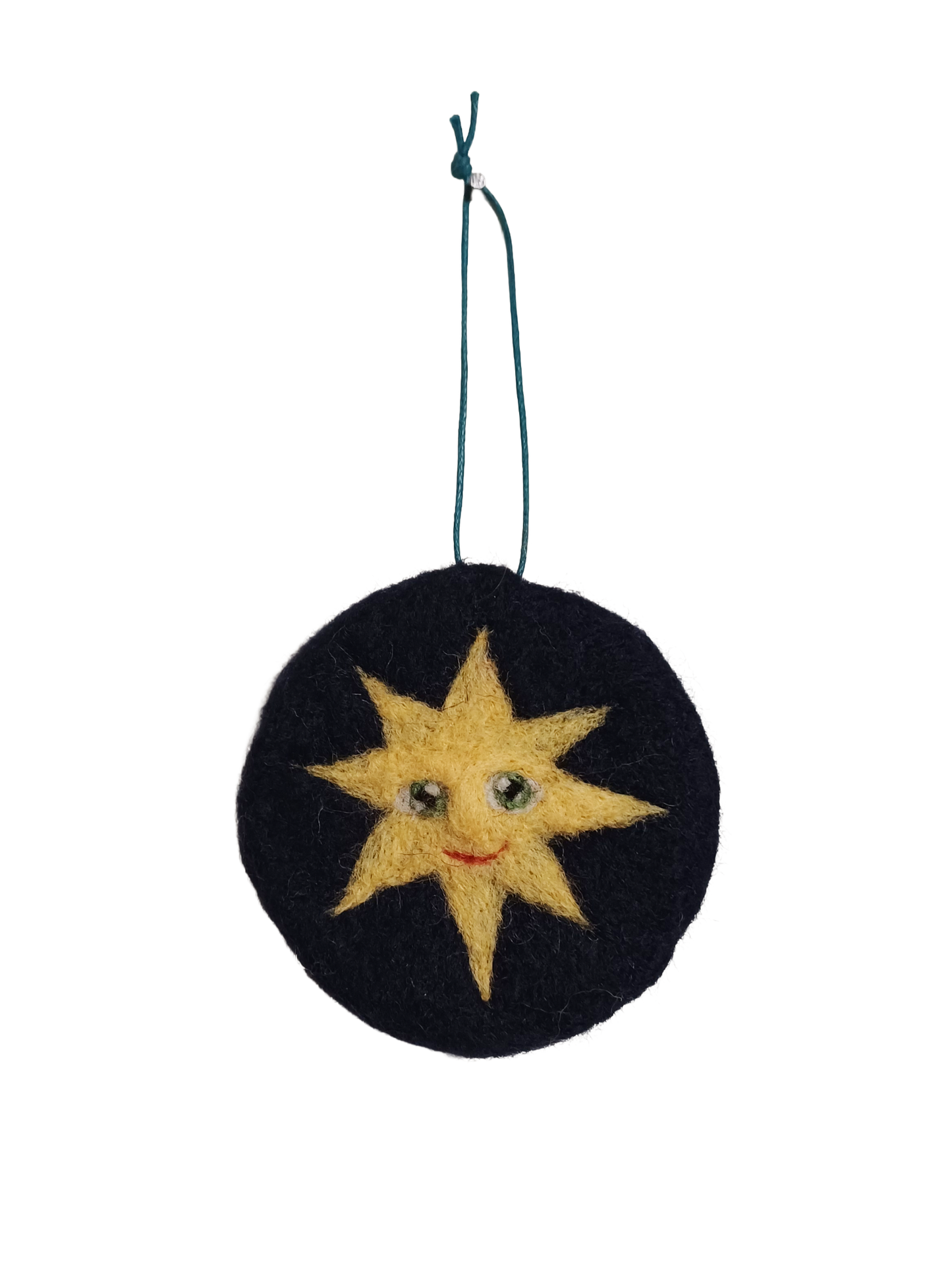 Sun on Blue Hanging Decoration