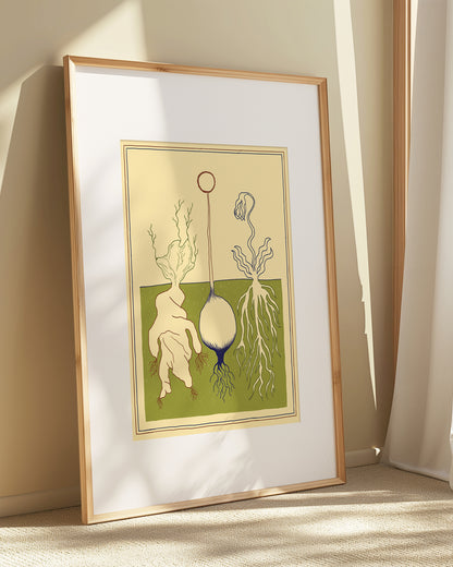 Root Vegetables // Artwork print