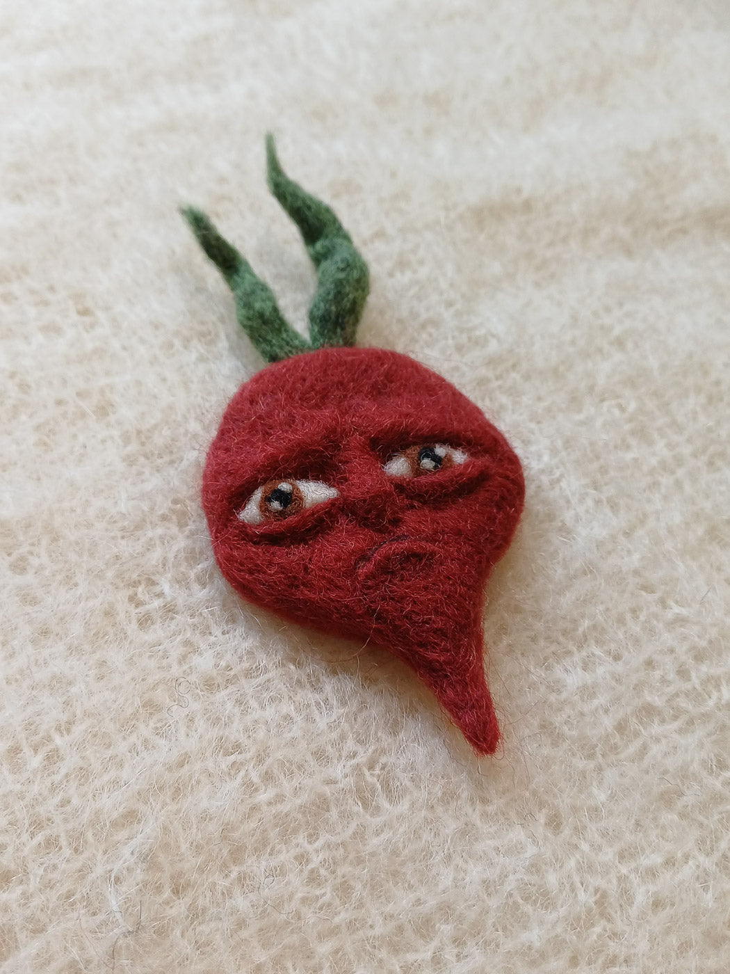 Frowning Beetroot - Wall Art