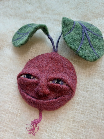 Smiling Beetroot - Wall Art