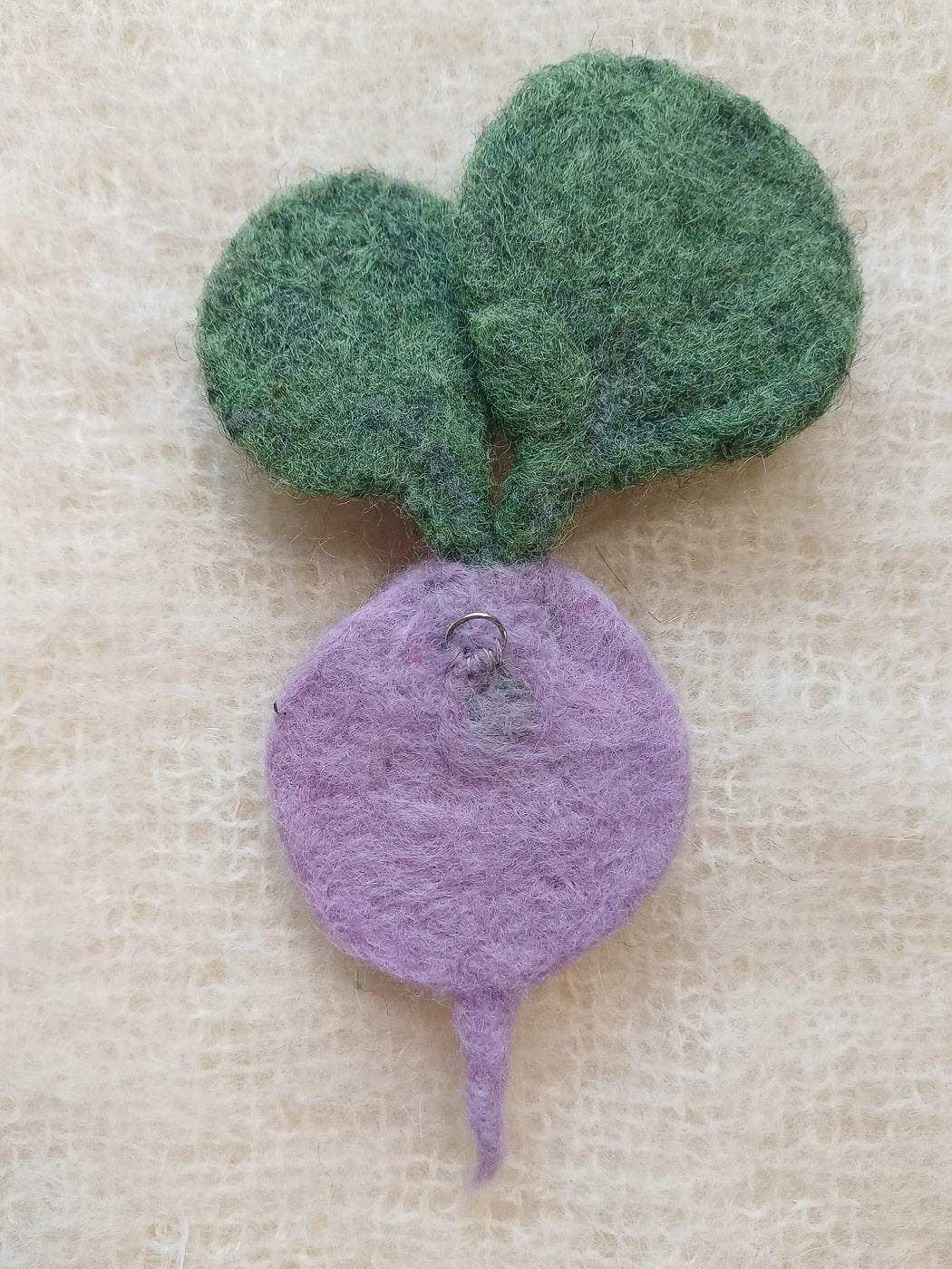 One-Eyed Vegetable Wall Art - Purple
