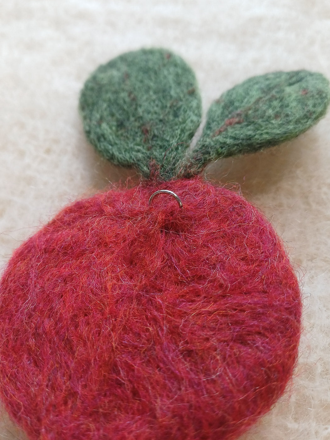 One-Eyed Vegetable Wall Art - Red