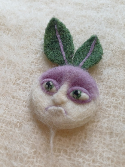 Frowning Turnip - Wall Art